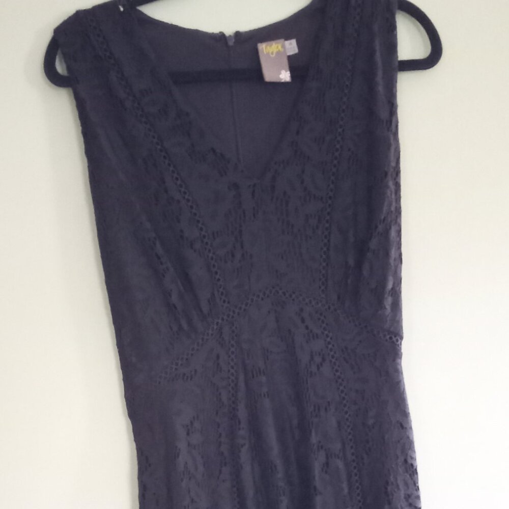 Black Lace Sundress Hankerchief hem Very Stavie Nicks!! Size 16